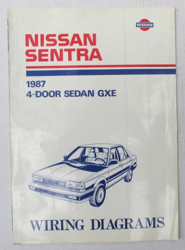 1987 nissan oem sentra wiring diagrams