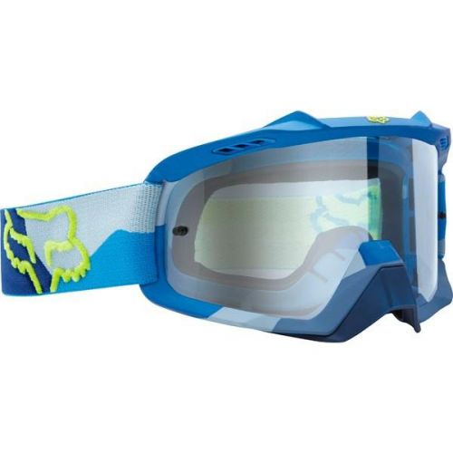 Fox racing air space blue camo goggles