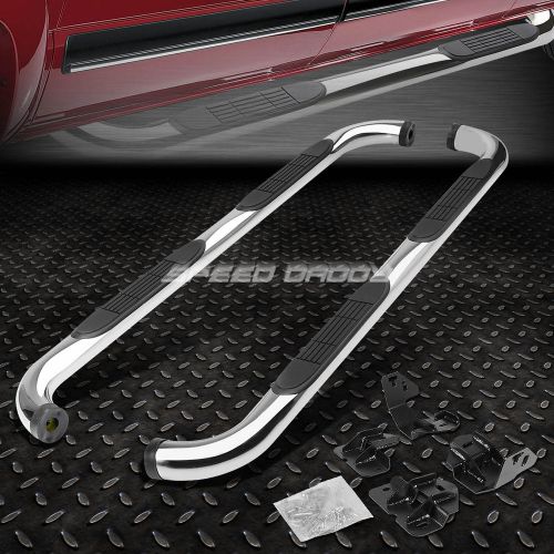 Chrome 3&#034;side step nerf bar running board for 09-14 ford f150 crew/supercrew cab