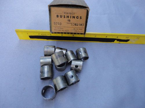 1931-1938 buick fireball 8 rocker arm shaft bushings b210, 1292483 (qty 12)