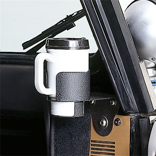 Rugged ridge 13306.01 drink cup holder fits cj5 cj7 scrambler wrangler (yj)