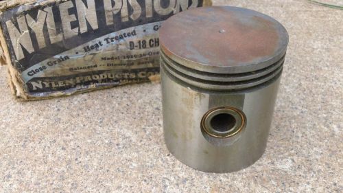 Nors 1929 1930 1931 1932 1933 1934 1935 1936 d-18 chevrolet piston set .060+bore