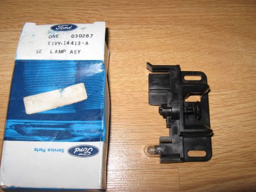 Nos 1981 1982 1983 lincoln mark vi glove compartment lamp &amp; switch e1vy-14413-a