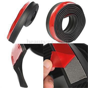 Universal car front bumper lip splitter spoiler lip skirt protector 6cm x 250cm