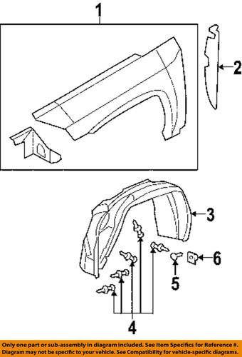 Jeep oem 5303870ag fender liner