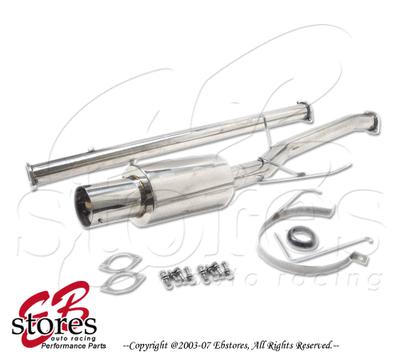 Catback exhaust system lancer evolution evo 8 03 04 05