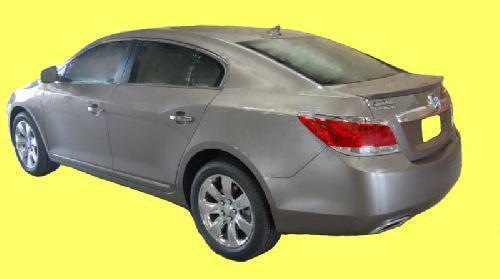 Painted buick lacrosse flush mount factory style spoiler 2010-2013