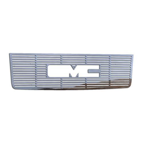 Gmc sierra ld 07-10 stainless horizontal billet front metal grille trim cover