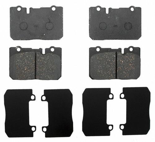 Raybestos pgd665c brake pad or shoe, front-professional grade brake pad