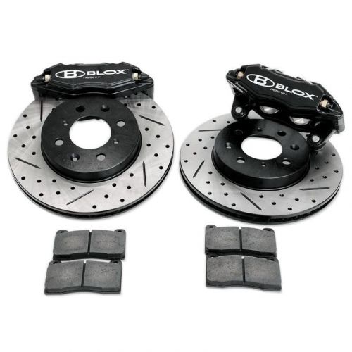 Blox racing 92-95 honda civic tuner series front brake upgrade kit