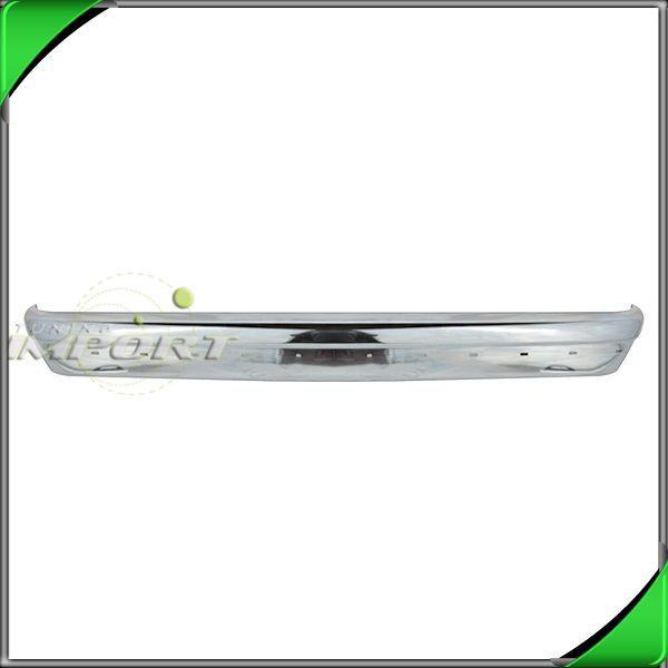 94-04 econoline van e150 e250 e350 steel chrome rear step bumper impact face bar