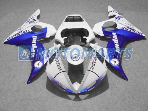 5 in 1 bundle pack for yamaha yzf 600 r6 04 05 body kit fairing & windscreen ak