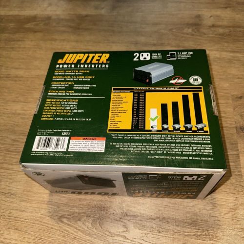 Jupiter 1000w continuous/ 2000w peak power inverter (63523)