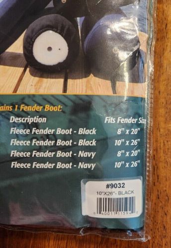 Taylor made 10&#034; x 26&#034; fleece fender boot black