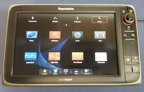 Raymarine e127 hybridtouch mfd e70024 - radar &amp; chartplotter