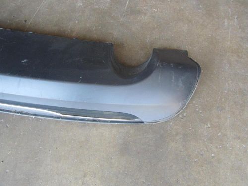 11-14 chrysler 200 3.6l at fwd rear bumper cover lower valance dual exhaust