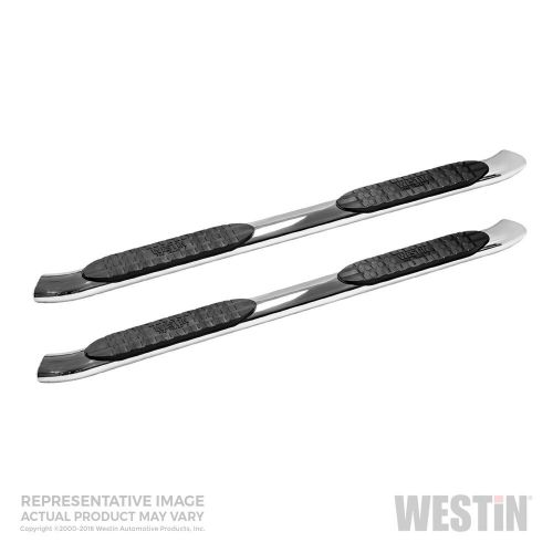 Westin 21-54020 pro traxx 5 oval nerf step bars fits 16-22 titan titan xd