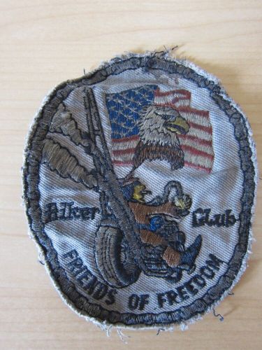 Mc patch friends of freedom biker club rocker hat patch motorcycle club-