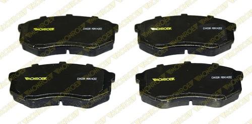 Monroe cx433a brake pad or shoe, front-monroe ceramics brake pad