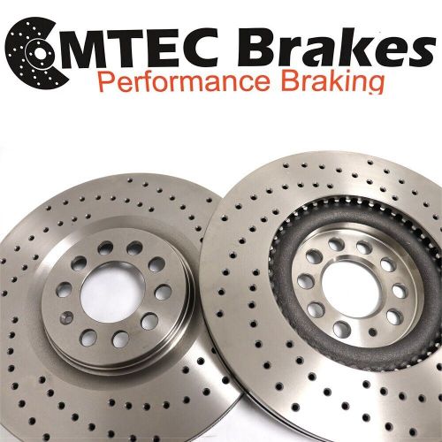 Audi tt 1.8t quattro 225bhp 99-05  front rear mtec drilled brake discs &amp; pads