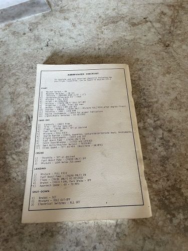 Bellanca citabria operating operators owners manual