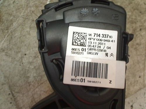 2012 peugeot 308 sw (4e/h) electric gas pedal 9671433780-