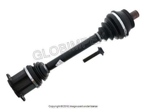 Audi allroad quattro (2001-2005) axle shaft assembly fr left / dr. side gkn oem