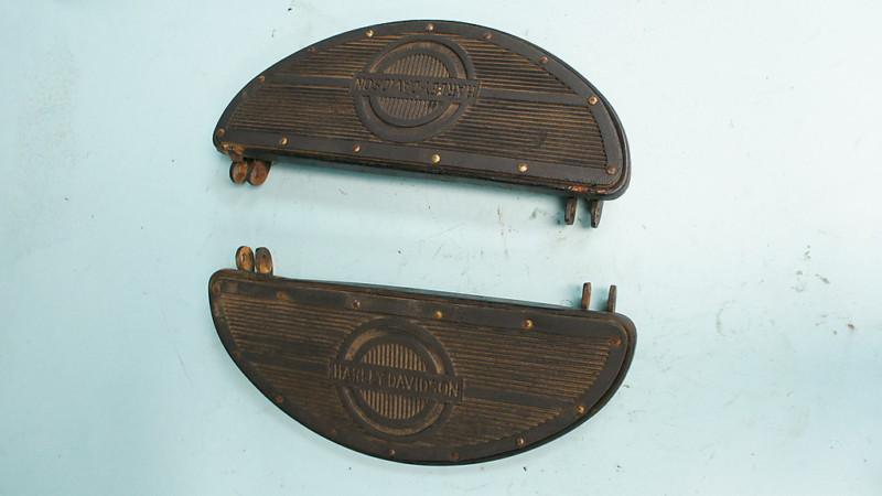 1952 harley el rigid pan fl fle knucklehead panhead hydraglide oem floor boards