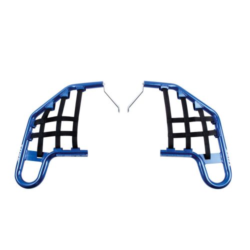 Tusk nerf bars with webbing blue for yamaha raptor 350 2004-2013