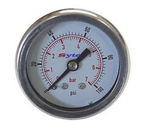 Sytec fuel pressure gauge 1/8 npt thread -for nm35 stagea 250rrs vq25det