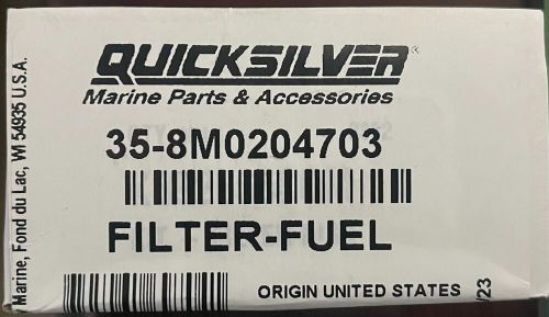 Mercury marine quicksilver gen 3 fuel module filter kit  35-8m0093688  8m0204703