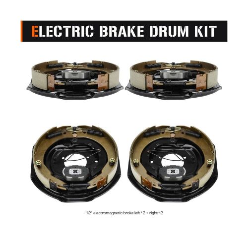 Aeagle 12&#034; x 2&#034; electric trailer brake for 5,200lbs 6,000lbs 7,000lbs left an...