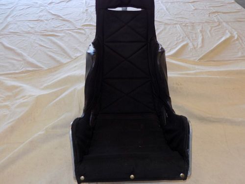 Ultra shield race seat w/ fire resistant seat cover aluminum 16&#034; hips