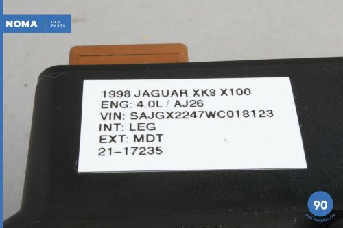 98-01 jaguar xk8 xkr x100 left driver side interior dash fuse box ljb2800aa oem