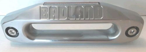 Heavy duty badlands billet metal fairlead for synthetic rope 56414 11.5&#034;