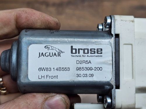 Jaguar xkr x150 front window motor 6w83-14b553 passenger left side  2006-2014