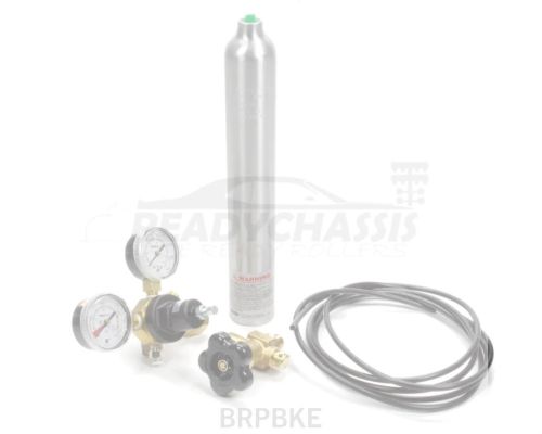 Fits dual regulator kit - adjustable 0-125psi bke