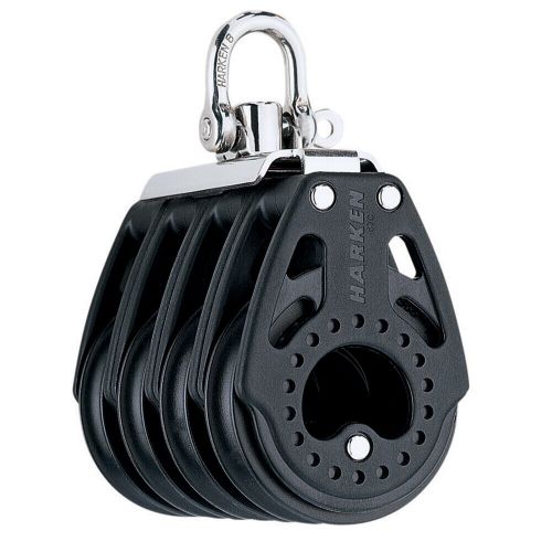 Harken 57mm carbo quad block - swivel 2631 upc 097653119432