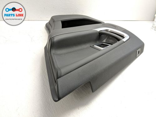 15-18 discovery sport l550 rear right door trim panel speaker cover handle card