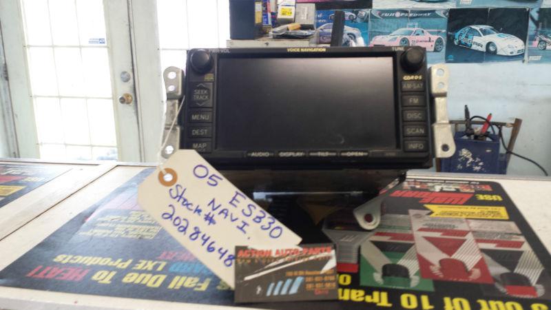 04 05 06  lexus es330 navigation unit 