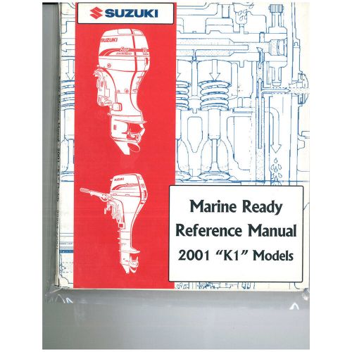 Suzuki outboard marine reference manual 99954-32000