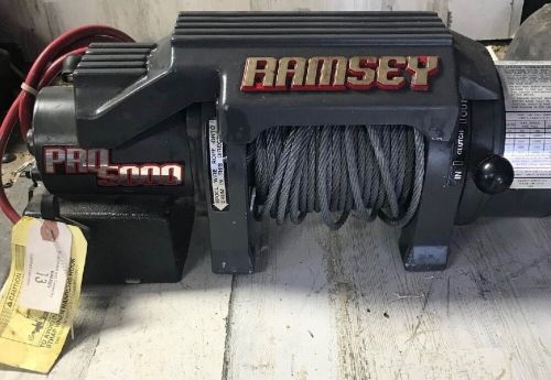 Pro5000 new ramsey winch