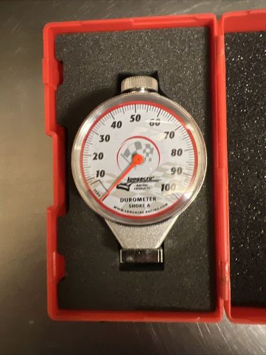 Longacre racing 50553 analog tire durometer w/ plastic case go kart