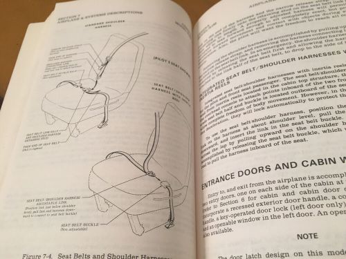 1984 cessna r182 skylane rg pilot&#039;s information manual