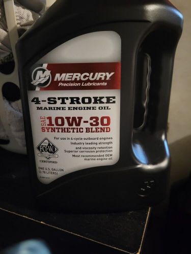 Mercury marine / mercruiser new oem 10w30 synthetic oil, 92-8m0142151