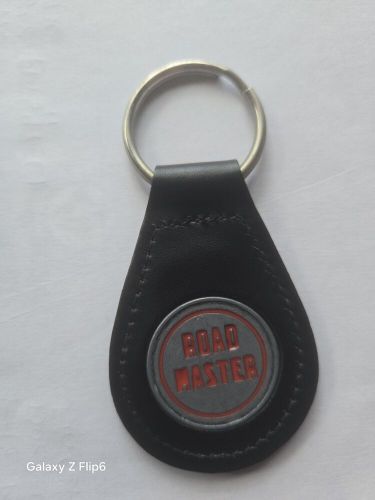 Vintage gm buick road master leather keychain key ring collectors edition car