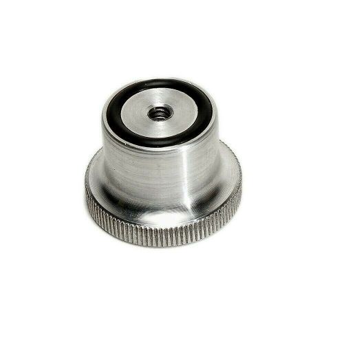 Arc 1650 1/4&#034; aluminum air cleaner nut with rubber o-ring