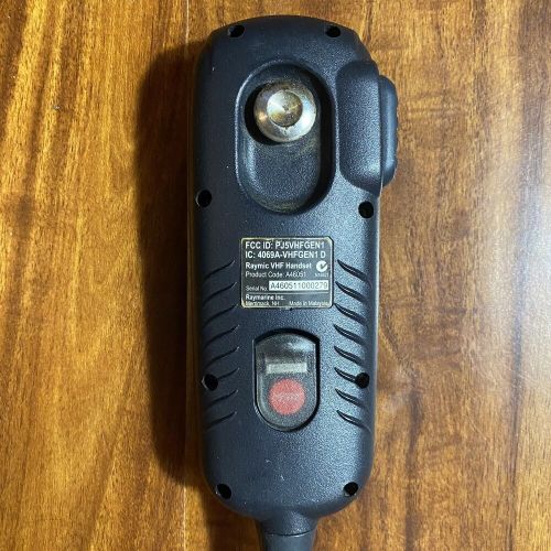 Raymarine raymic vhf handset a46051 for ray218e/ray55e *see description