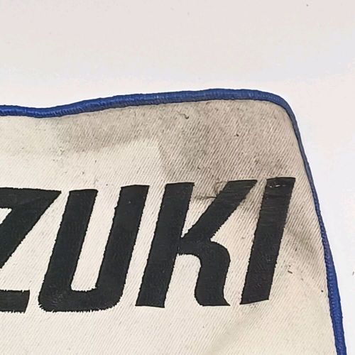 Vintage suzuki motorcycle patch badge / back patch / 1970s / bikers