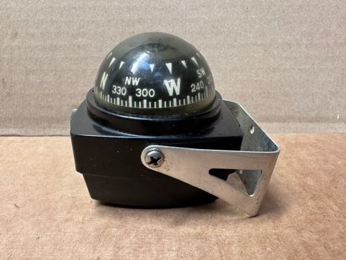 1970s vintage airguide liquid compass boat marine auto dash or windshield mount